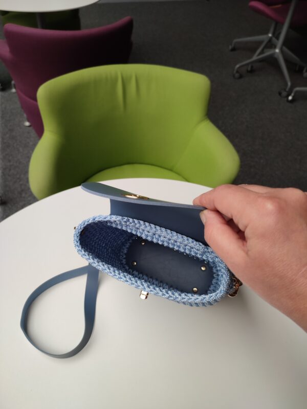Small Crossbody Bucket Bag - Image 6