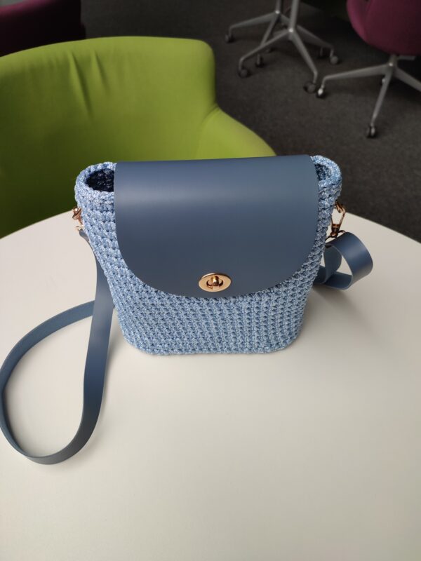 Small Crossbody Bucket Bag - Image 4