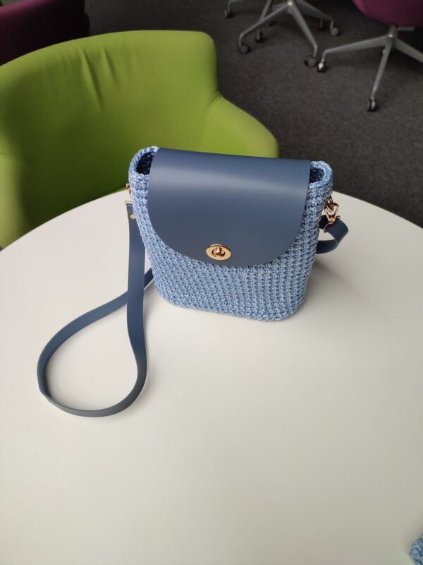 Small Crossbody Bucket Bag - Image 5