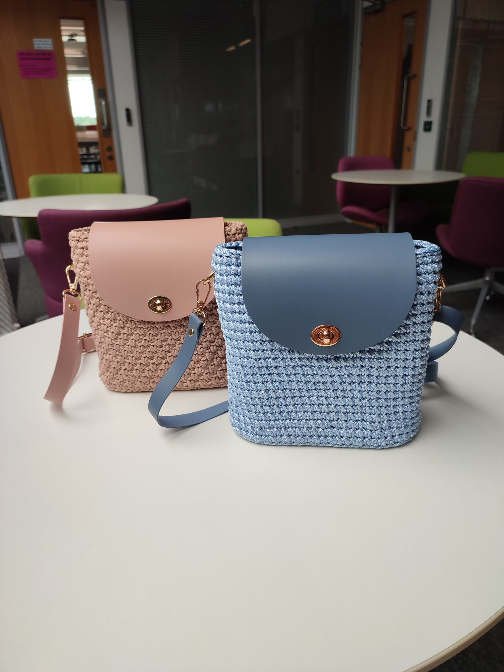 Small Crossbody Bucket Bag - Image 2