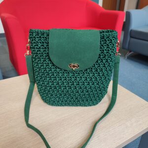 Green Crossbody Bag Bucket Bag