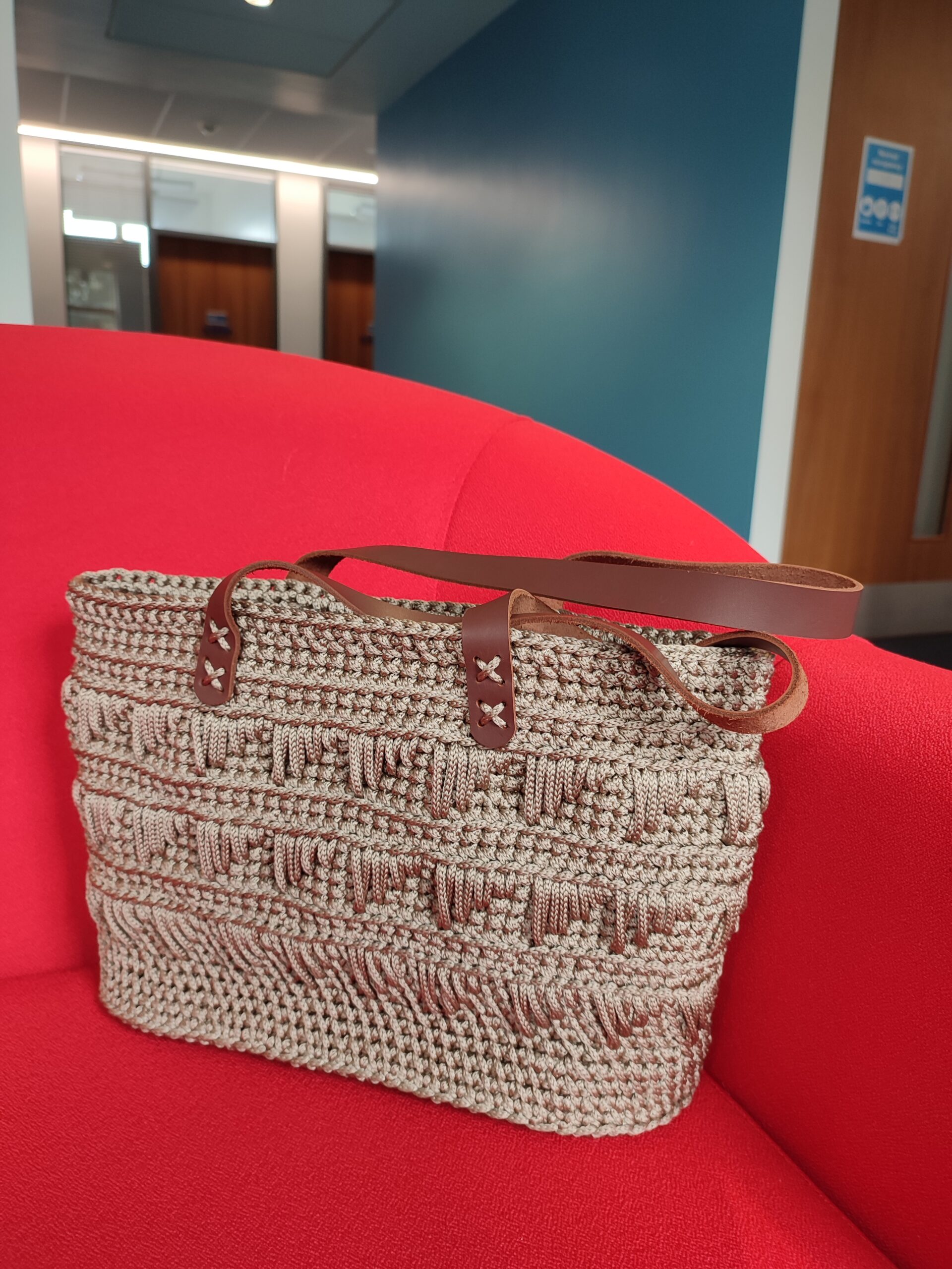 Mocha Beige Handbag Elegant Bag
