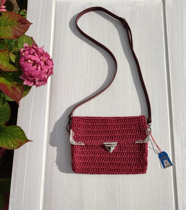 Cherry red Crossbody bag Clutch