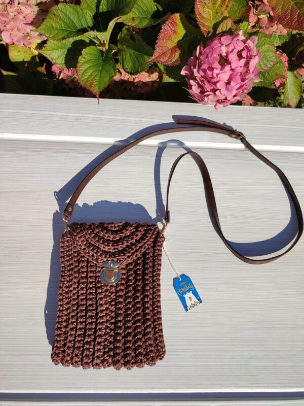 Small Crossbody bag Phone Phablet bag - Image 9