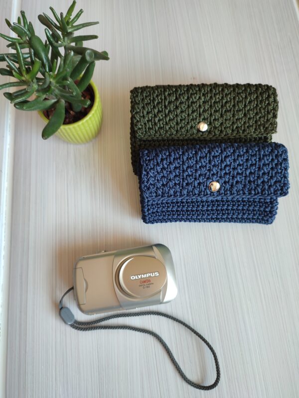 Camera Case Crochet Purse Woven case